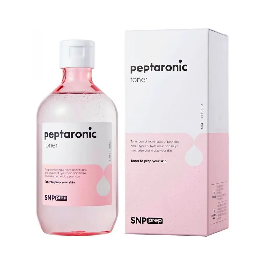 SNP PEPTARONIC TONER con Péptidos y Acido Hialurónico 320ml - tonico antiarruga