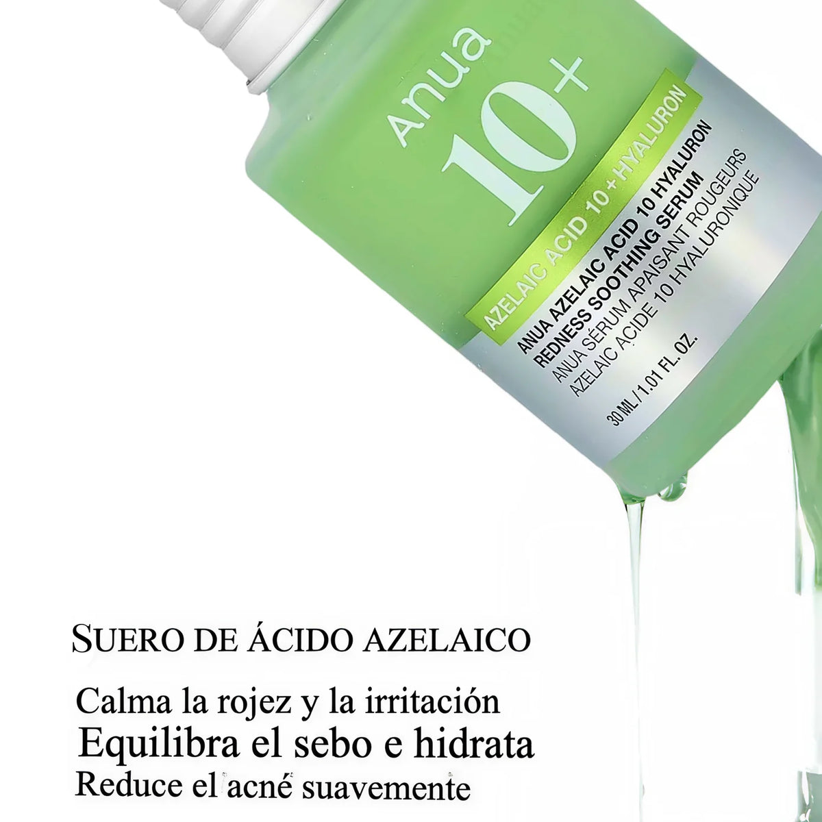 ANUA Azelaic Acid 10 Hyaluron Redness Soothing Serum 30ml