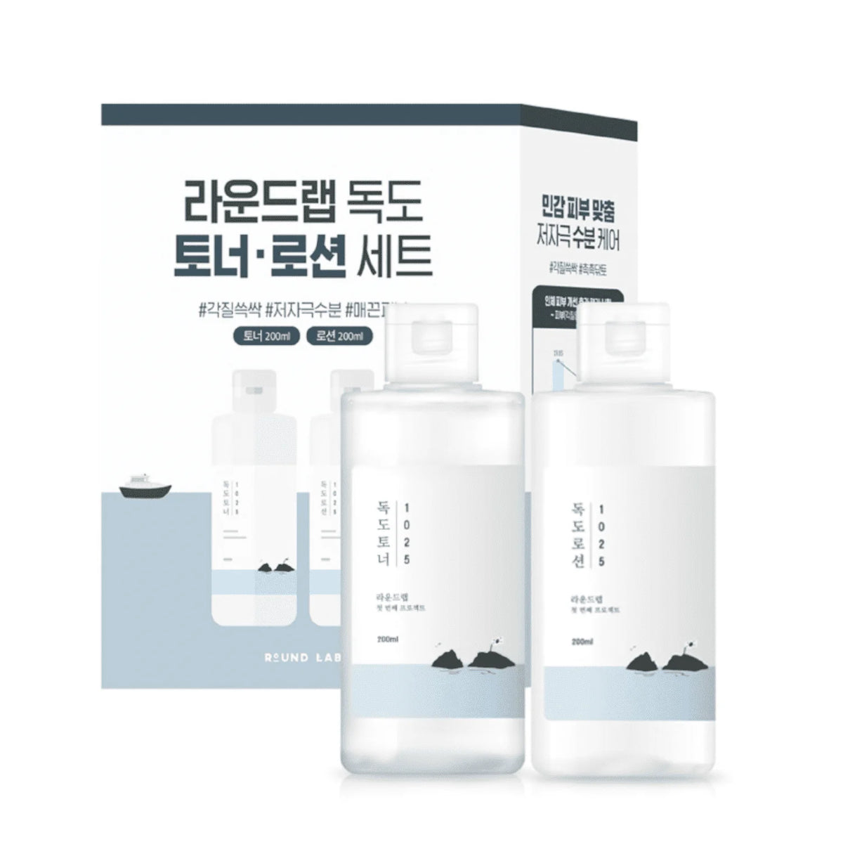 ROUND LAB Set de Dokdo Lotion y Toner 200ml