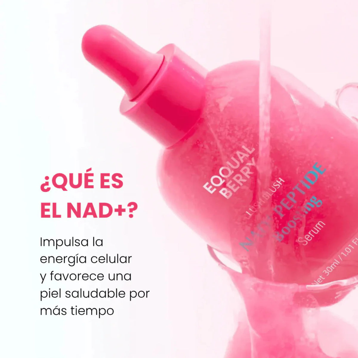 EQQUALBERRY Nad + Peptide Boosting Serum 30ml