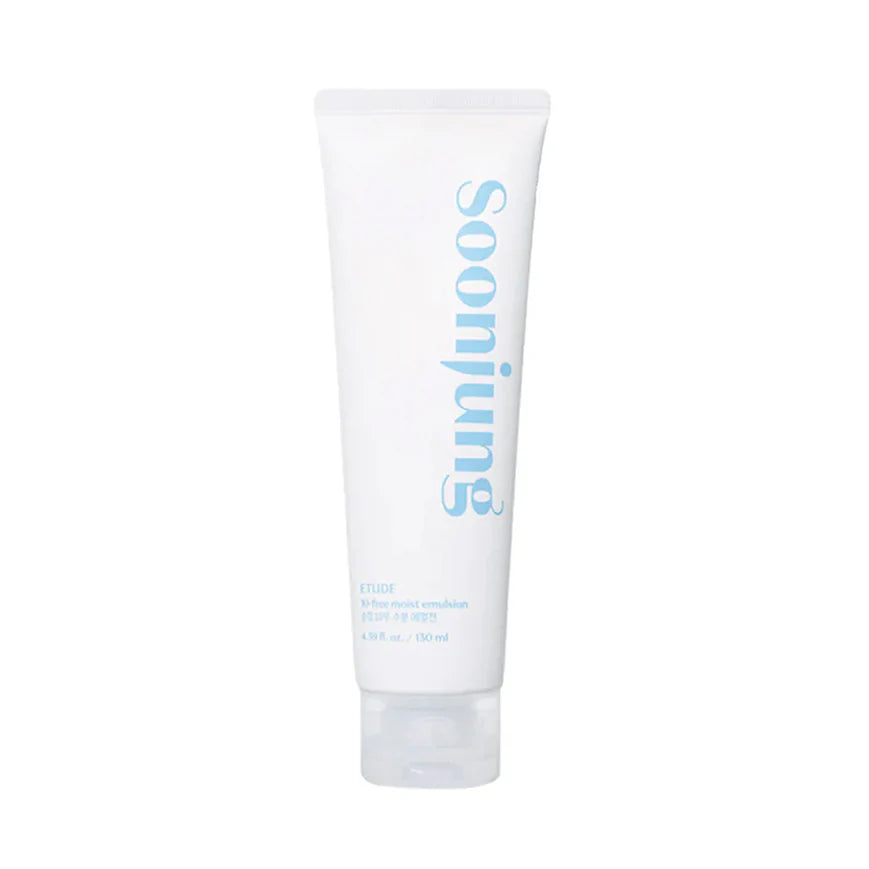 ETUDE HOUSE Soon Jung 10 Free Moist Emulsion 130ml - Crema ligera hidratante piel sensible