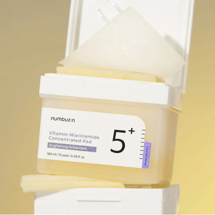 NUMBUZIN No. 5 Vitamin Niacinamide Concentrated Pad 70 almohadillas