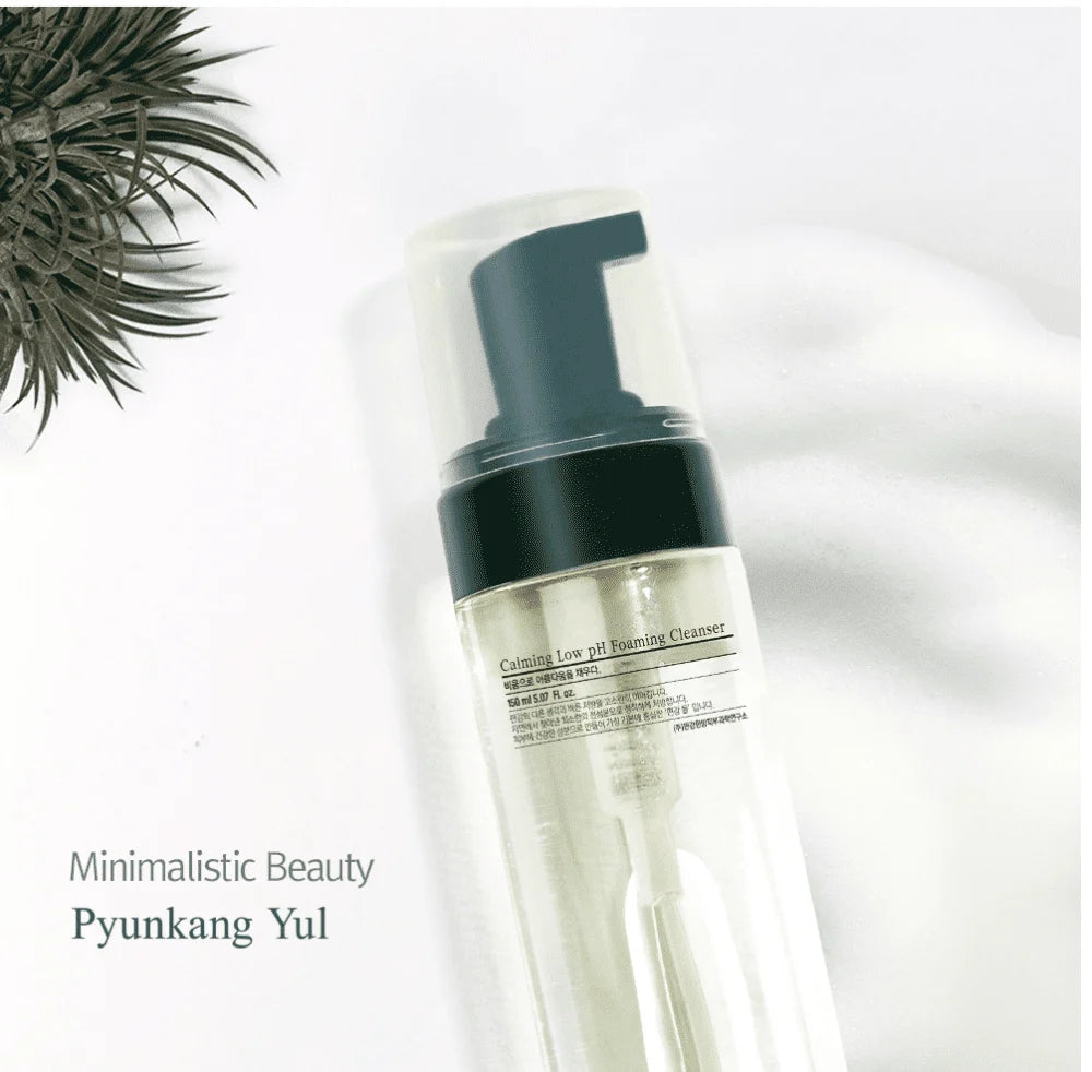 PYUNKANG YUL Calming Low pH Foaming Cleanser 150ml - limpiador espumoso calmante piel sensible - todo tipo de pieles - Vegano