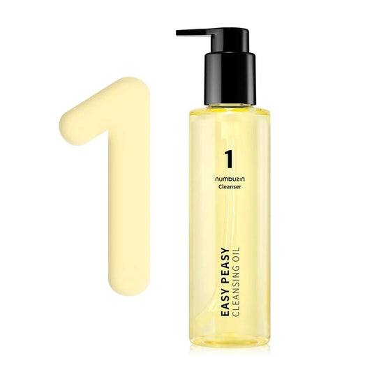 NUMBUZIN Nº1 Easy Peasy Cleansing Oil 200 ml - Aceite de Limpieza Facial