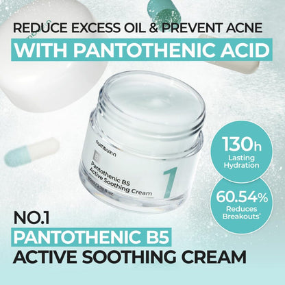 NUMBUZIN Nº1 - Pantothenic B5 Active Soothing Cream 80ml