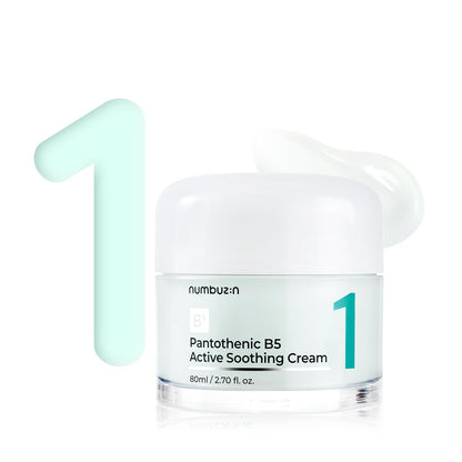 NUMBUZIN Nº1 - Pantothenic B5 Active Soothing Cream 80ml