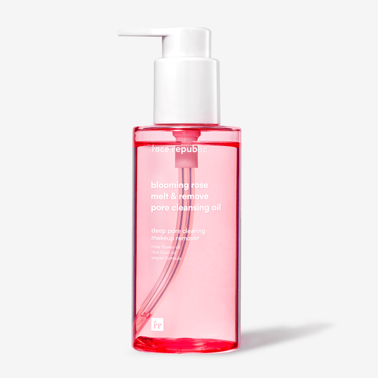 FACE REPUBLIC Blooming Rose Melt & Remove Pore Cleansing Oil 150ml