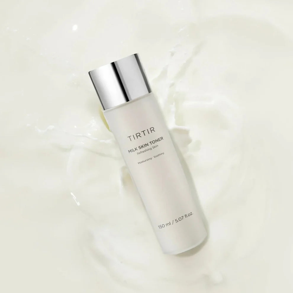 TIRTIR Milk Skin Toner 150ml - tónico revitalizante iluminador glow piel seca normal mixta