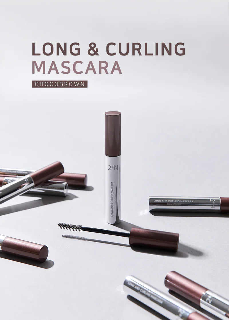 2aN Long & Curling Mascara Chocobrown 7.5g