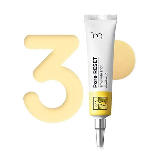 NUMBUZIN N° 3 - Pore Reset Ampoule Shot 25 ml - Retinol Anti-imperfecciones vencimiento 15-02-2027