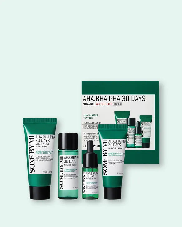 SOME BY MI AHA.BHA.PHA 30 Days Miracle Travel Kit 4 miniaturas