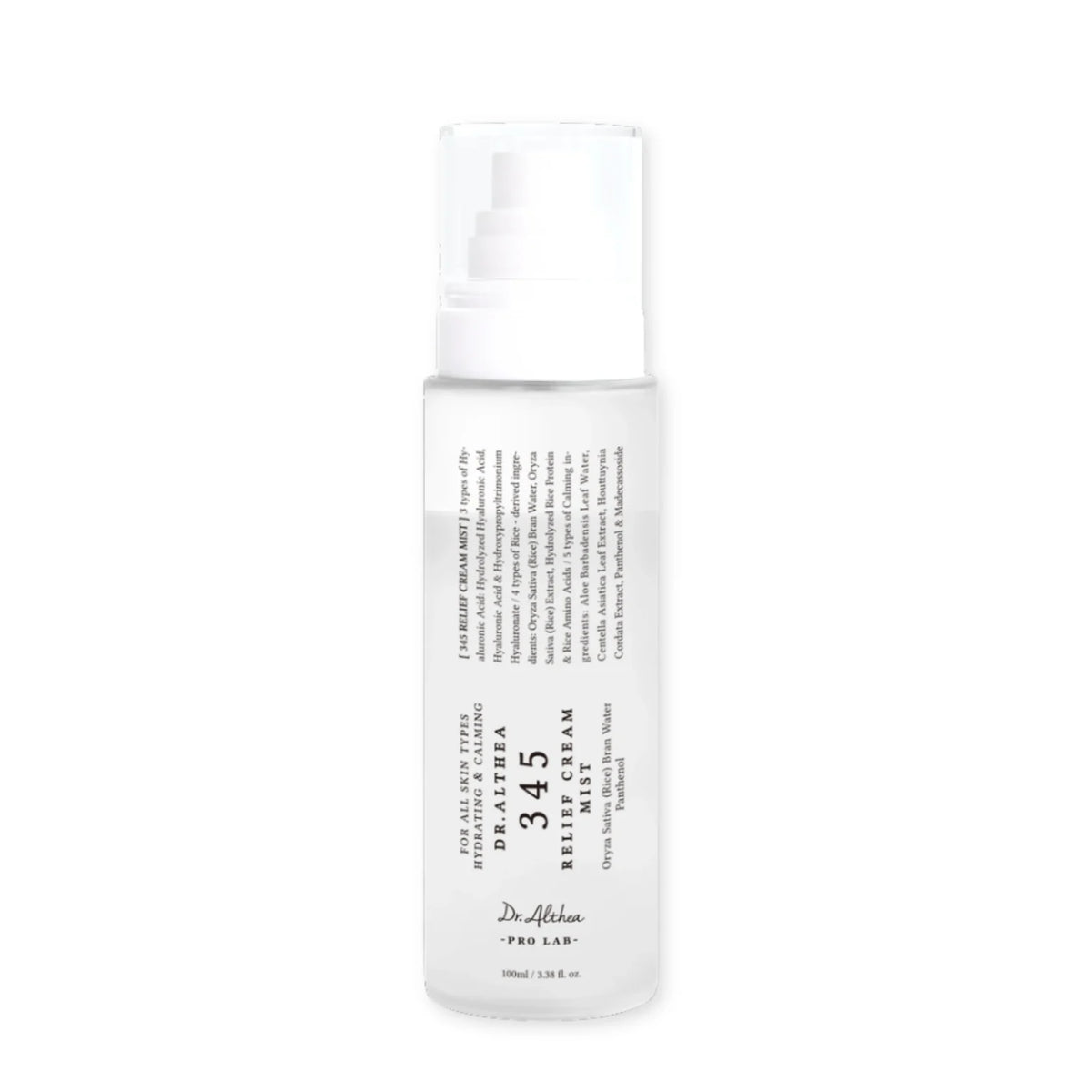 DR ALTHEA 345 Relief Cream Mist 100ml - Bruma Refresca Alivia la Piel