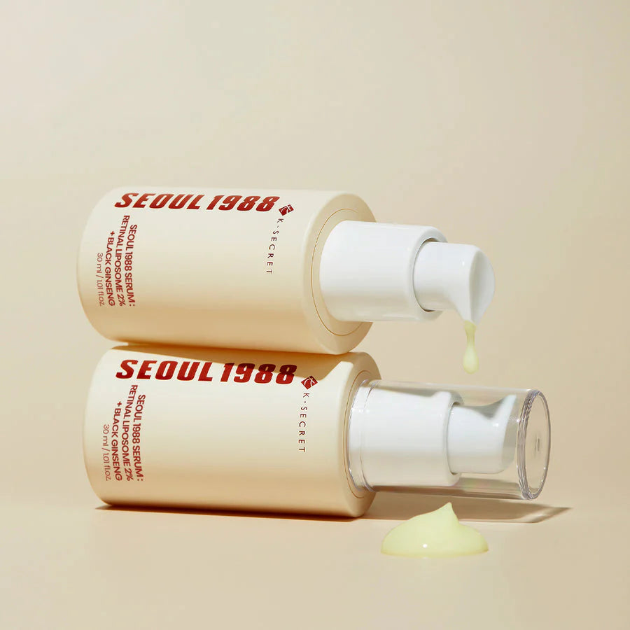 K SECRET SEOUL 1988 Serum : Retinal Liposome 2% + Black Ginseng 30ml