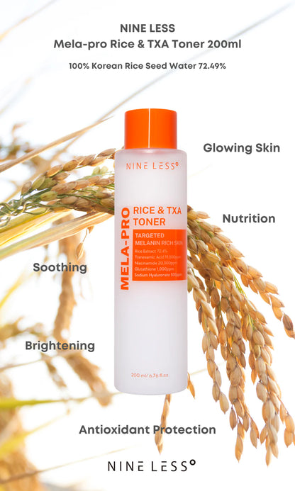 NINELESS Mela Pro Rice & TXA Toner 200ml