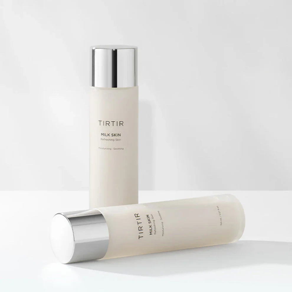 TIRTIR Milk Skin Toner 150ml - tónico revitalizante iluminador glow piel seca normal mixta