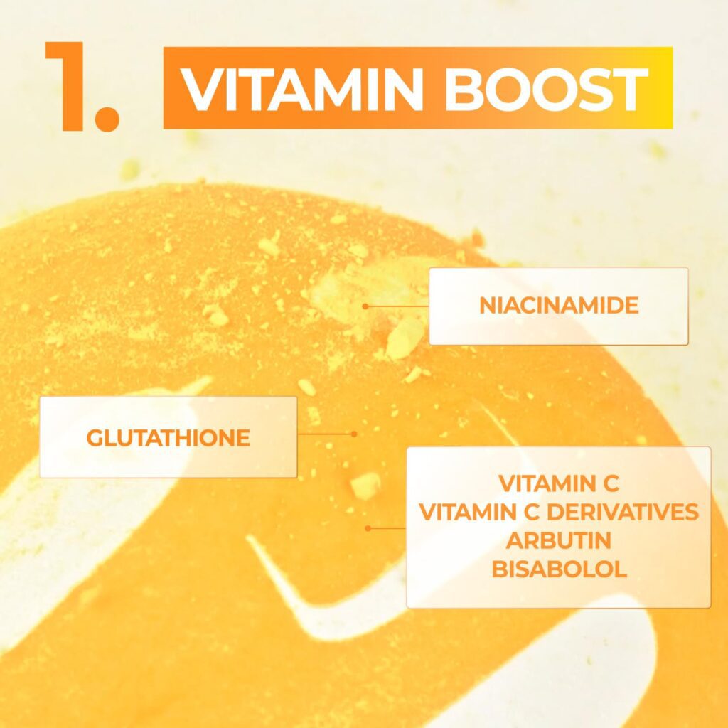 NUMBUZIN N °5+ Vitamin Spotlight Sheet Mask 1 pieza - Mascarilla facial