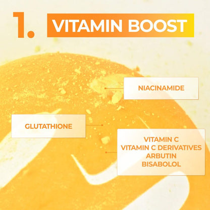 NUMBUZIN N °5+ Vitamin Spotlight Sheet Mask 1 pieza - Mascarilla facial