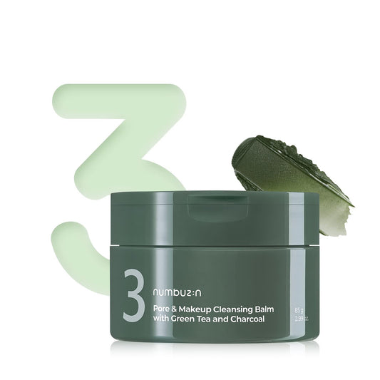 NUMBUZIN Nº3 - Cleansing Balm Green Tea 85 gr - Balsamo de Limpieza Facial