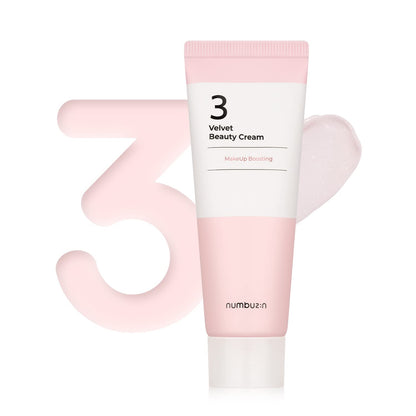 NUMBUZIN  N °3 - Velvet Beauty Cream 60 ml - Prebase de maquillaje