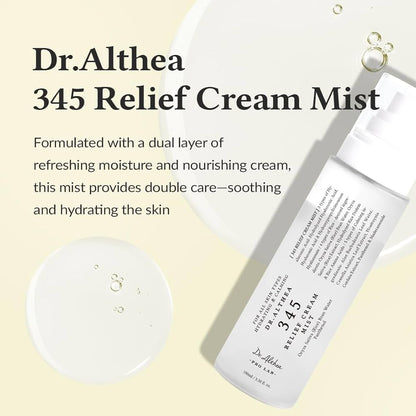DR ALTHEA 345 Relief Cream Mist 100ml - Bruma Refresca Alivia la Piel