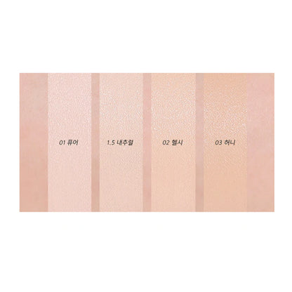 AMUSE Dew Power Vegan Cushion - Base Maquillaje - 4 Tonos