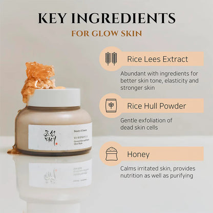 BEAUTY OF JOSEON Ground Rice and Honey Glow Mask 150ml
