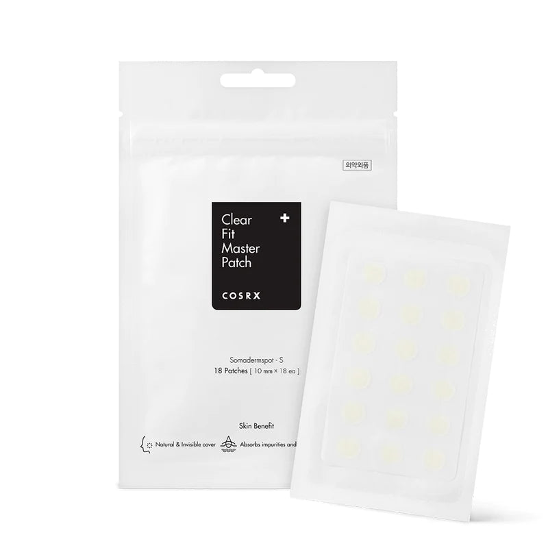 COSRX Clear fit master patch 18 parche espinilla