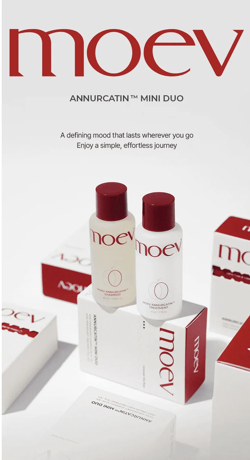 MOEV Annurcatin Mini Duo Shampoo 50ml & Treatment 50ml