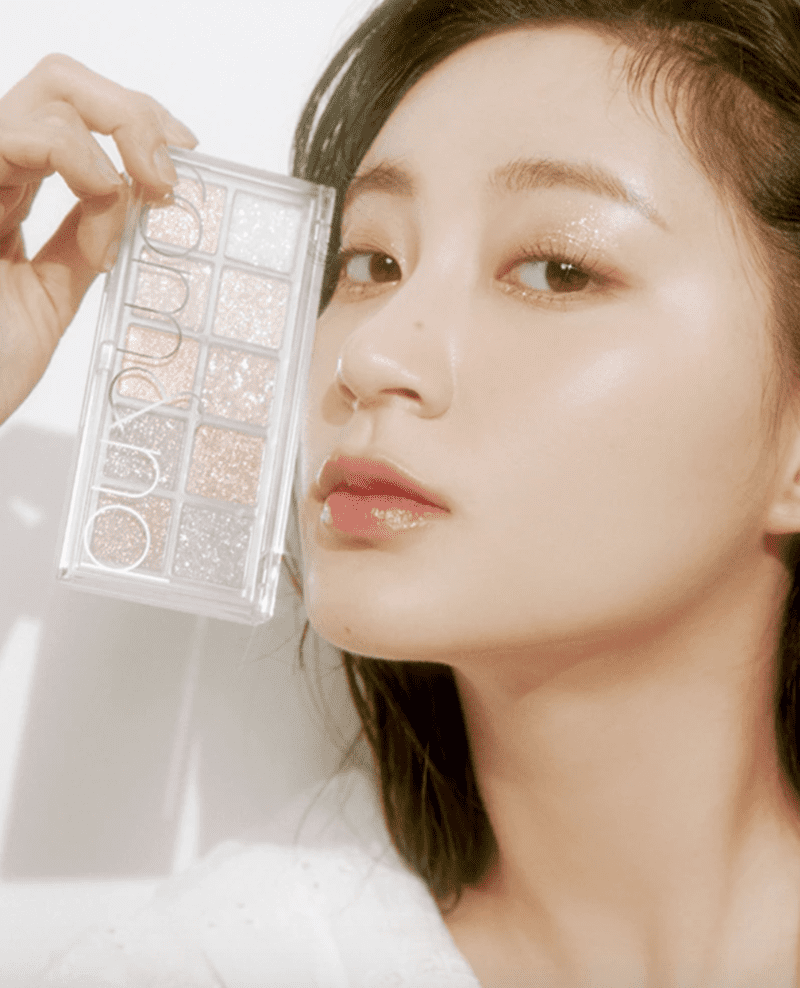 ROM&nd Better Than Palette - Tono Light and Glitter - Paleta Glitter 10 tonos