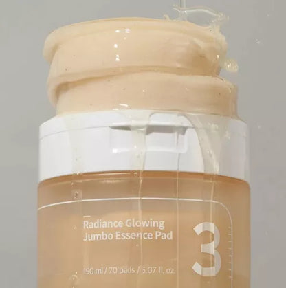 NUMBUZIN N° 3 - Radiance Essence Pad - 70 piezas - Toner Pads