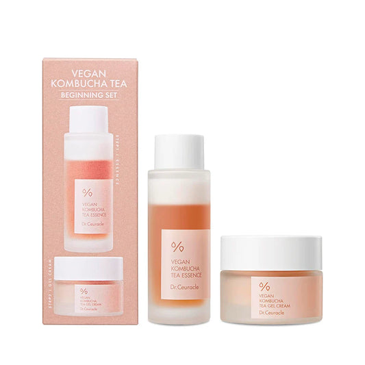 DR CEURACLE Vegan Kombucha Beginning Set Crema + Esencia