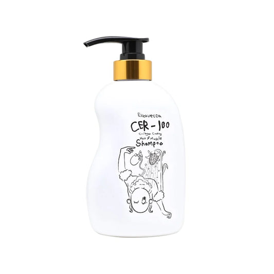 ELIZAVECCA CER-100 Collagen Coating Hair A+ Muscle SHAMPOO 500ml