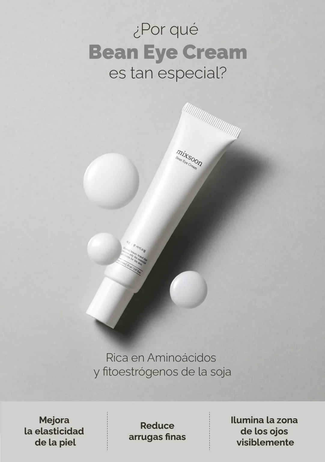 MIXSOON Bean Eye Cream 20ml  – Crema Contorno de ojos