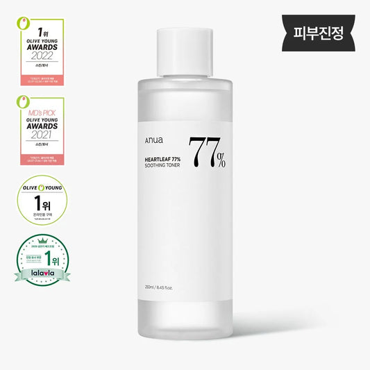 ANUA Heartleaf 77% Soothing Toner 250ml