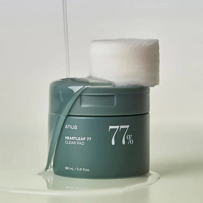ANUA Heartleaf 77 Clearpad 70almohadillas
