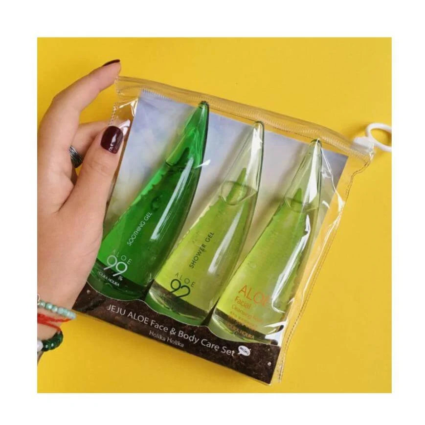HOLIKA HOLIKA Jeju Aloe Face & Body Care Set