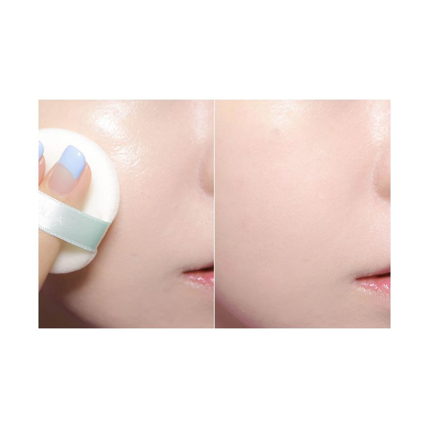 HOLIKA HOLIKA Puri Pore No Sebum Pact - polvo compacto control sebo matizante