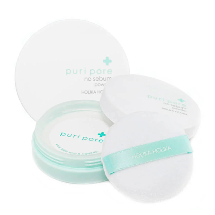 HOLIKA HOLIKA Puri Pore No Sebum Powder - polvo control sebo matificante