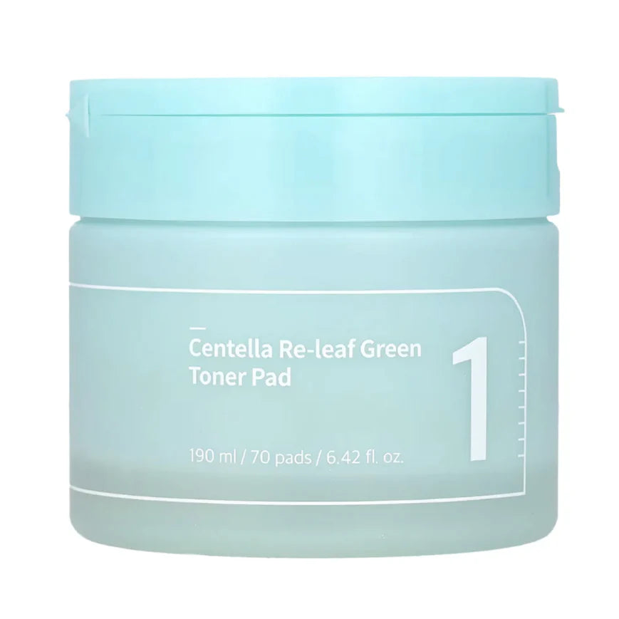 NUMBUZIN No. 1 Centella Re-Leaf Green Toner Pad 70 Almohadillas