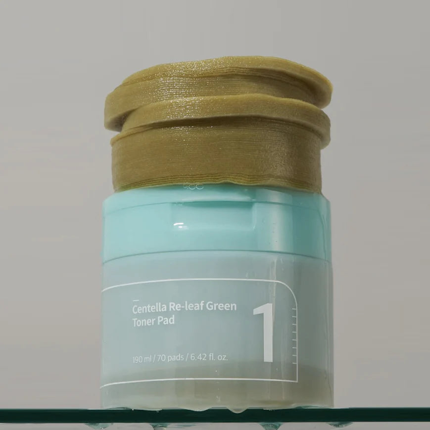 NUMBUZIN No. 1 Centella Re-Leaf Green Toner Pad 70 Almohadillas