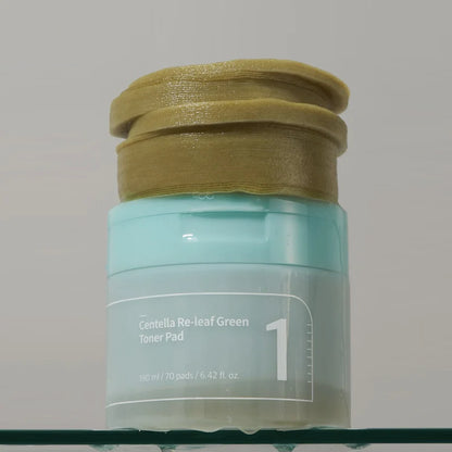 NUMBUZIN No. 1 Centella Re-Leaf Green Toner Pad 70 Almohadillas