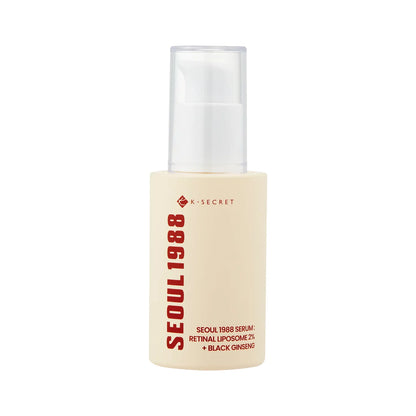 K SECRET SEOUL 1988 Serum : Retinal Liposome 2% + Black Ginseng 30ml