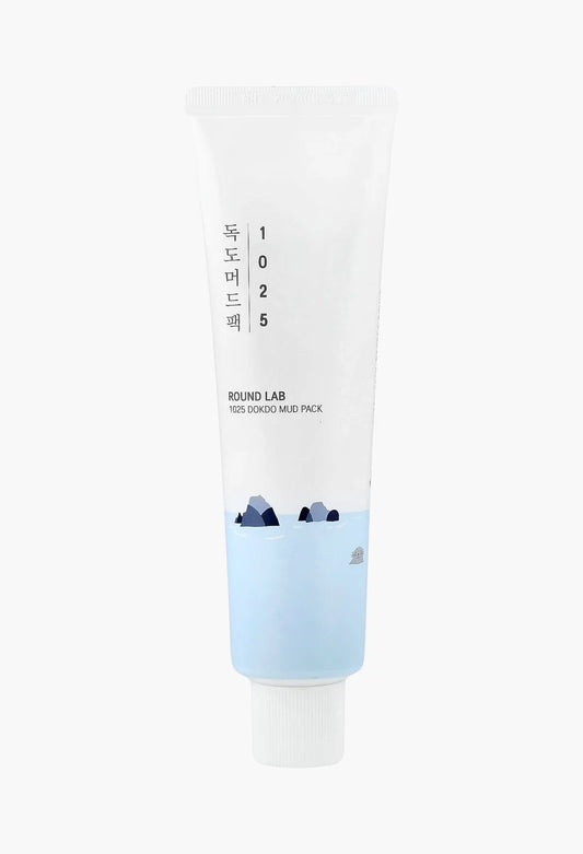 ROUND LAB 1025 Dokdo Mud pack 100ml - Mascarilla de Arcilla limpieza profunda