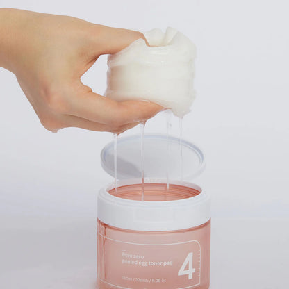 NUMBUZIN 4 Pore Zero Peeled Egg Toner 70 Pad