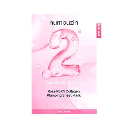 NUMBUZIN 2 Water Collagen 65% Voluming Sheet Mask 1 mascarilla