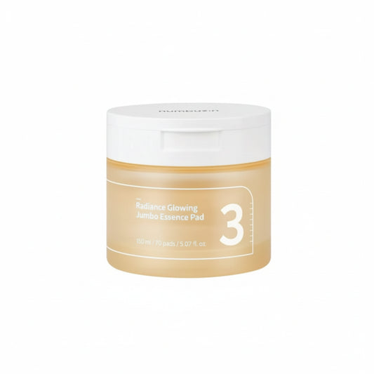 NUMBUZIN N° 3 - Radiance Essence Pad - 70 piezas - Toner Pads