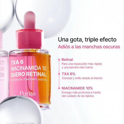 PURITO Txa 6 Niacinamide 10 Retinal Serum 30ml