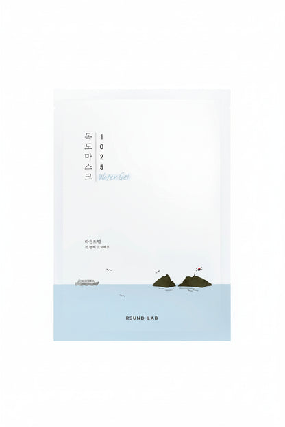 ROUND LAB DOKDO 1025 Water Gel Mask Sheet - Mascarilla tipo gel hidratante 1 uso