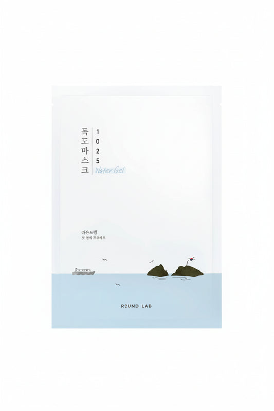ROUND LAB DOKDO 1025 Water Gel Mask Sheet - Mascarilla tipo gel hidratante 1 uso