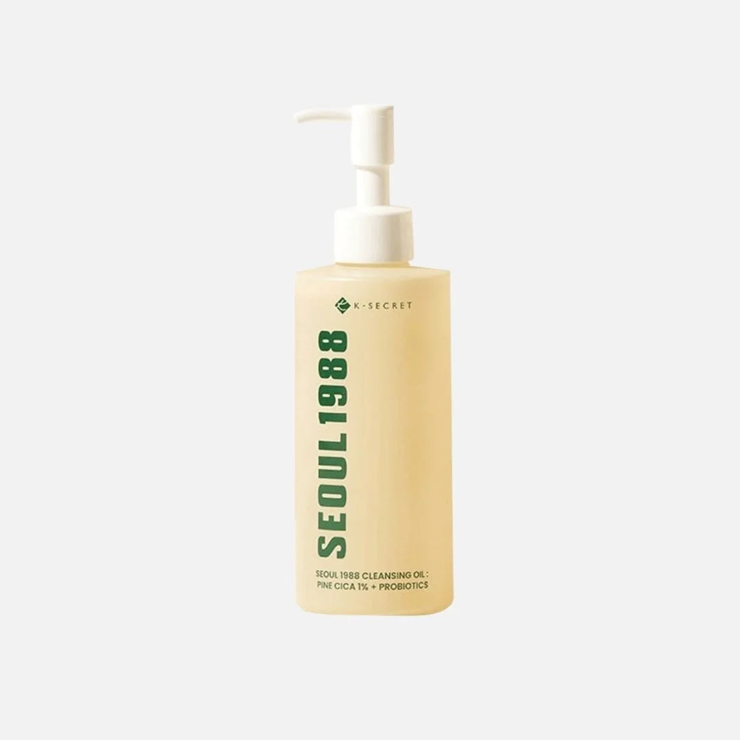 K SECRET SEOUL 1988 Cleansing Oil : Pine Cica 1% + Probiotics 200ml